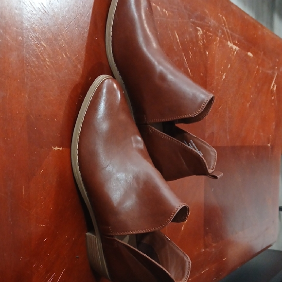 Universal Thread Shoes - Universal Thread Brown Ankle Booties